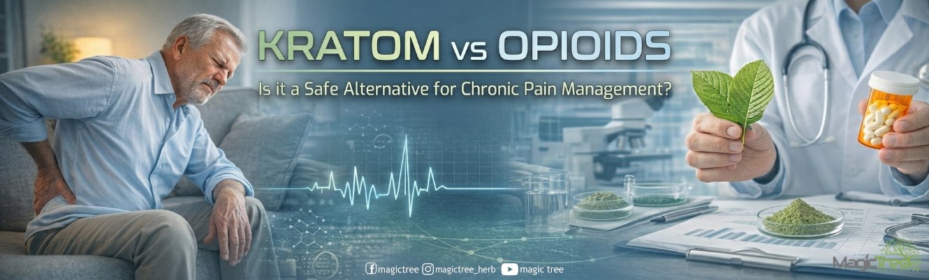 Kratom vs Opioids: Is it a Safe Alternative for Chronic Pain Management?