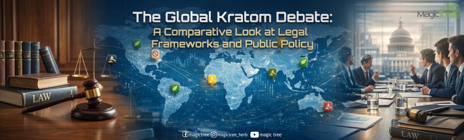 The Global Kratom Debate: A Comparative Look at Legal Frameworks and Public Policy