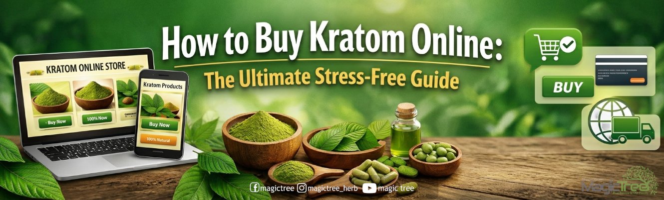How to Buy Kratom Online: The Ultimate Stress-Free Guide (2026 Edition)