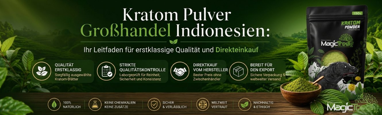 Kratom Pulver Großhandel Indonesien: Ihr Leitfaden für erstklassige Qualität und Direkteinkauf