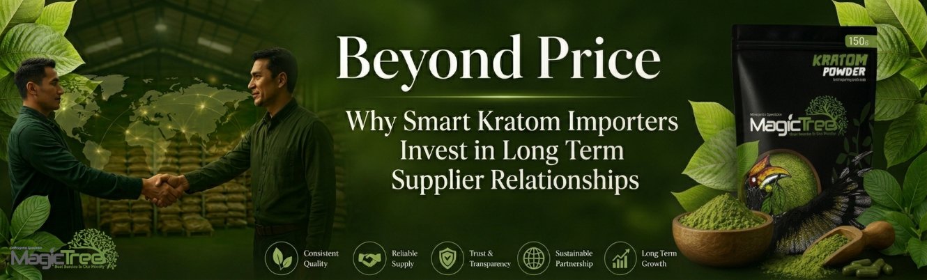 Beyond Price: Why Smart Kratom Importers Invest in Long-Term Supplier Relationships