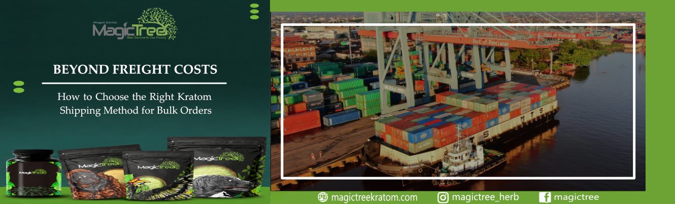 Beyond Freight Costs: How to Choose the Right Kratom Shipping Method for Bulk Orders